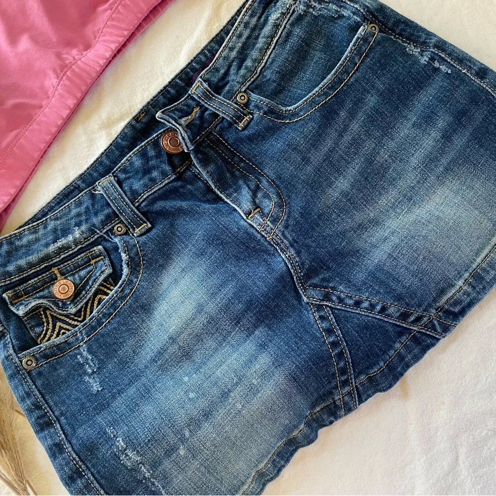 VIGOSS Mini Denim Skirt Women's Size 5 Blue